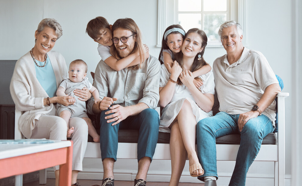 Happy family with healthy smiles at Precious Smiles Family Dentistry